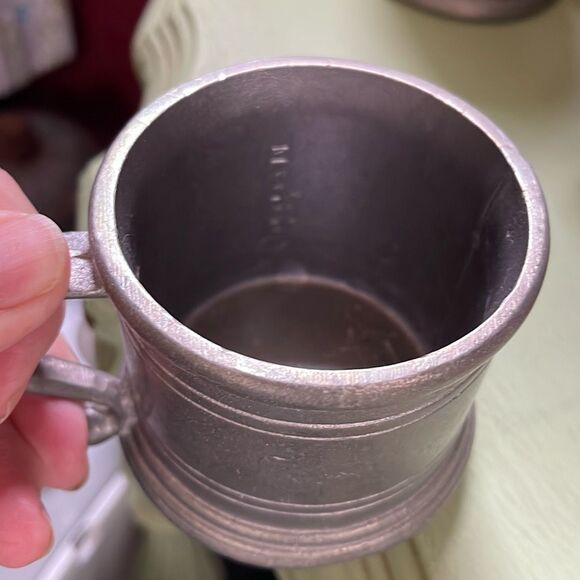 Four PC. 1972 RWP Wilton Columbia PA Armetale Hot/ Cold cups - Picture 5 of 9